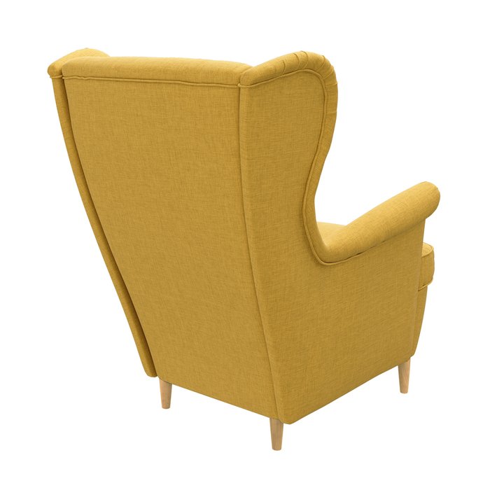 Кресло Бенон желтого цвета - купить Интерьерные кресла по цене 14990.0