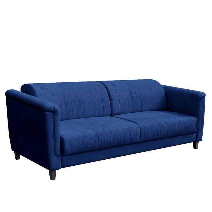 Диван-кровать Амстердам синего цвета - лучшие Прямые диваны в INMYROOM
