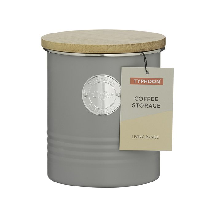 Емкость для хранения кофе Living серого цвета - купить Емкости для хранения по цене 1800.0