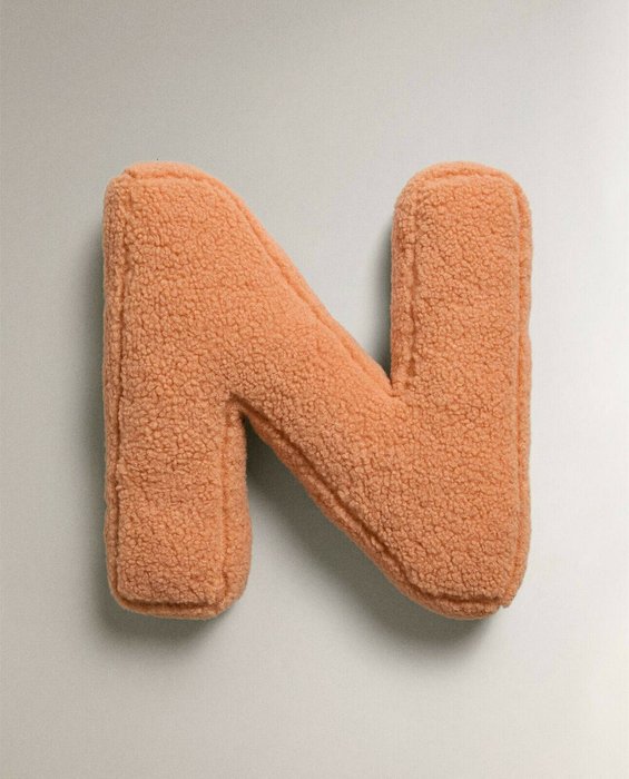 Детская подушка Letter n