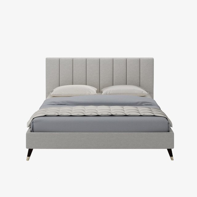 Кровать Howland Queen 140х200 бежевого цвета - купить Кровати для спальни по цене 75900.0