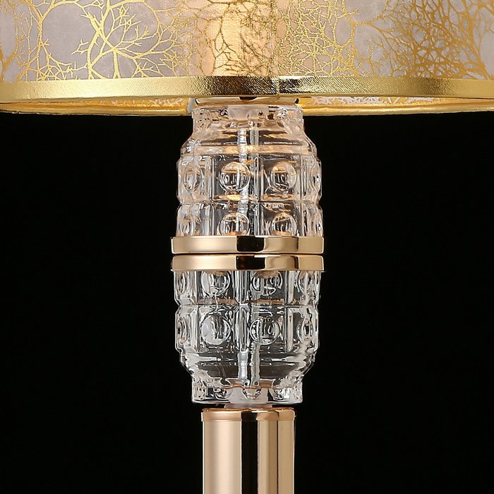 Настольная лампа IL6216-1T-27 GD (ткань, цвет золото) - лучшие Настольные лампы в INMYROOM