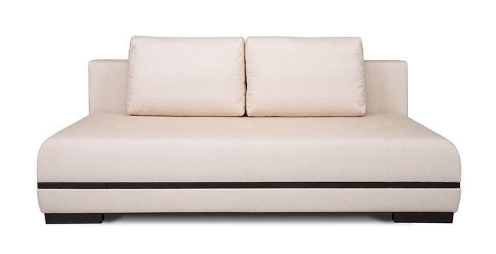 Прямой диван-кровать Марио молочного цвета