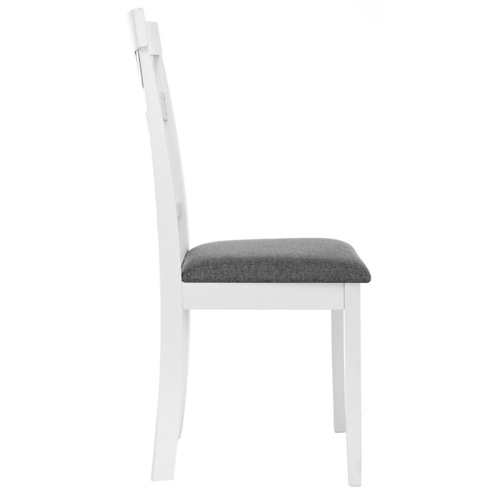 Стул Star белого-серого цвета - лучшие Обеденные стулья в INMYROOM