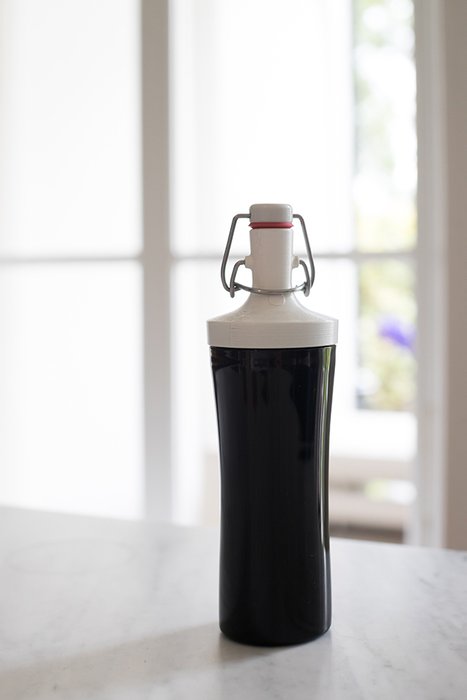 Бутылка для воды Plopp to go Organic черная - купить Емкости для хранения по цене 1750.0