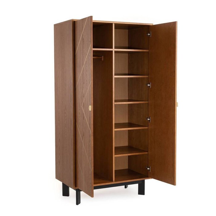 Шкаф Palaz коричневого цвета - лучшие Шкафы распашные в INMYROOM
