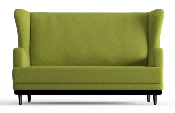 Диван Грэмми в обивке из рогожки светло-зеленого цвета - купить Прямые диваны по цене 17990.0