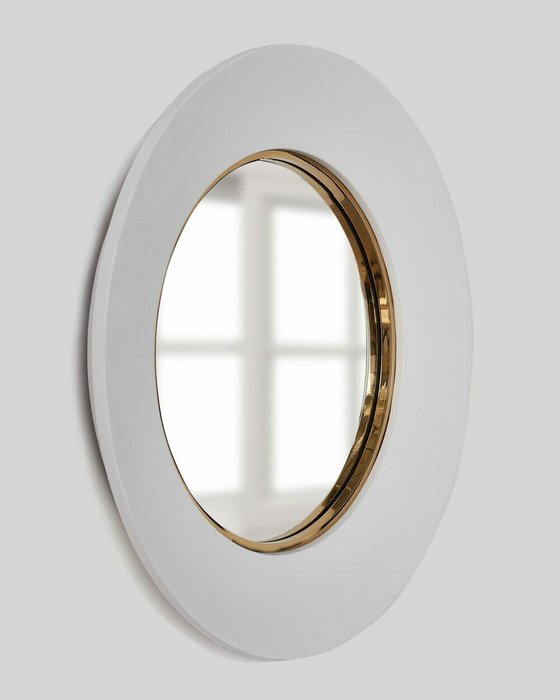 Зеркало Портердейл White белого цвета - купить Настенные зеркала по цене 34680.0