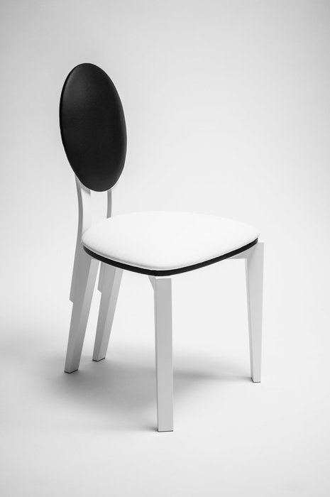 стул с мягкой обивкой TorySun "Ellipse Compact" - лучшие Обеденные стулья в INMYROOM