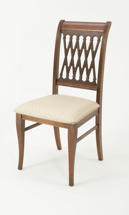 Стул Рич бежево-коричневого цвета - лучшие Обеденные стулья в INMYROOM