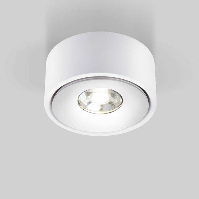 Накладной светодиодный светильник Glide белый 25100/LED - купить Подвесные светильники по цене 5370.0