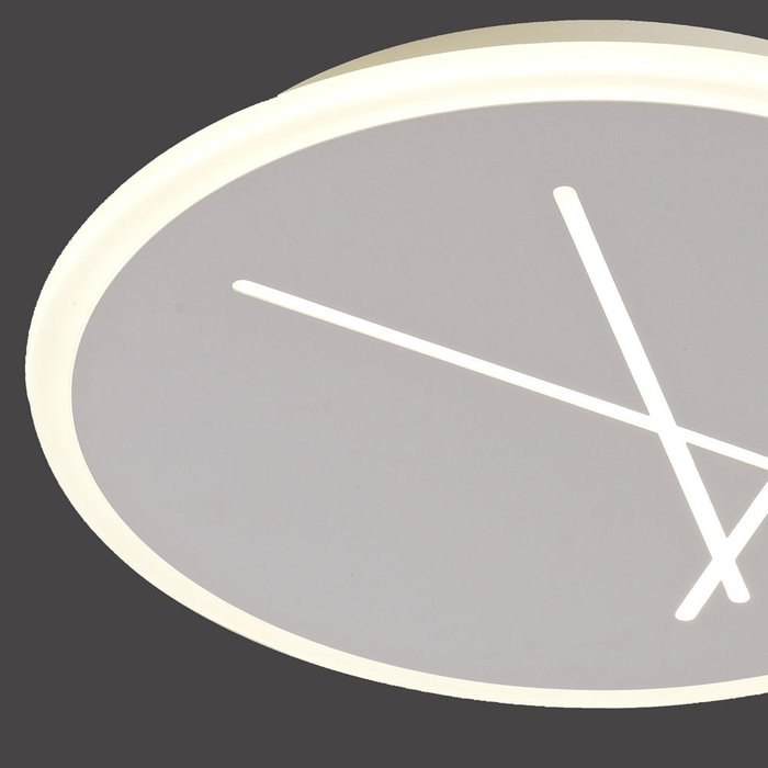 Светильник потолочный Kenzo белого цвета - лучшие Потолочные светильники в INMYROOM