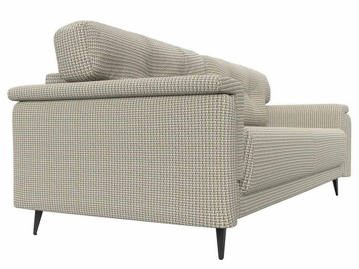 Прямой диван-кровать Оксфорд серо-бежевого цвета - лучшие Прямые диваны в INMYROOM