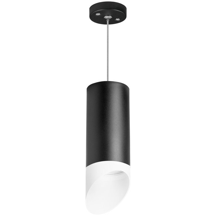 Подвесной светильник Rullo S черно-белого цвета - купить Подвесные светильники по цене 3300.0