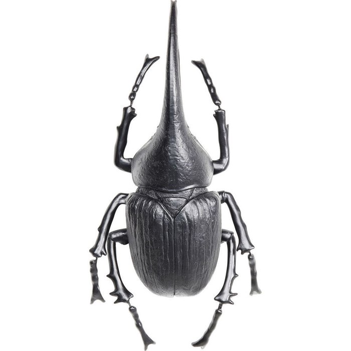 Украшение настенное Herkules Beetle черного цвета Украшение настенное Herkules Beetle черного цвета