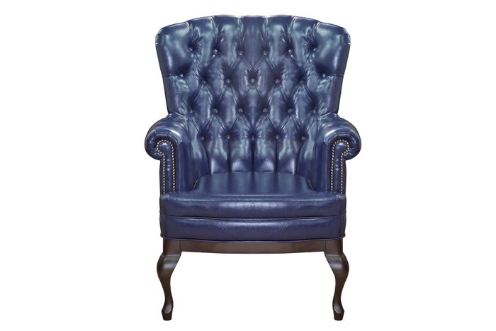 Кресло Versal-K синего цвета - купить Интерьерные кресла по цене 31765.0