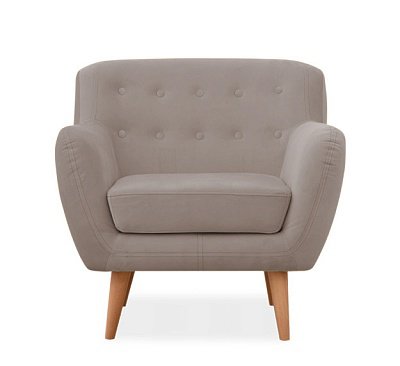 Кресло Эллинг дизайн 7 серого цвета - купить Интерьерные кресла по цене 17850.0