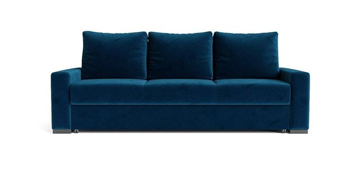Диван-кровать Матиас темно-синего цвета