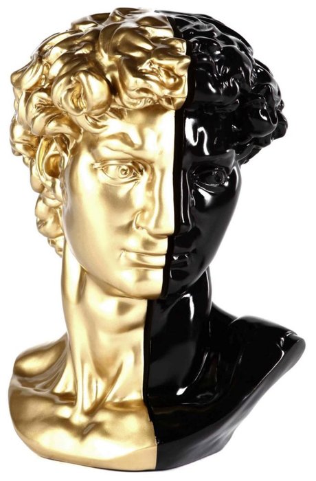 Скульптура "Antique Dominoes - Gold&Black"