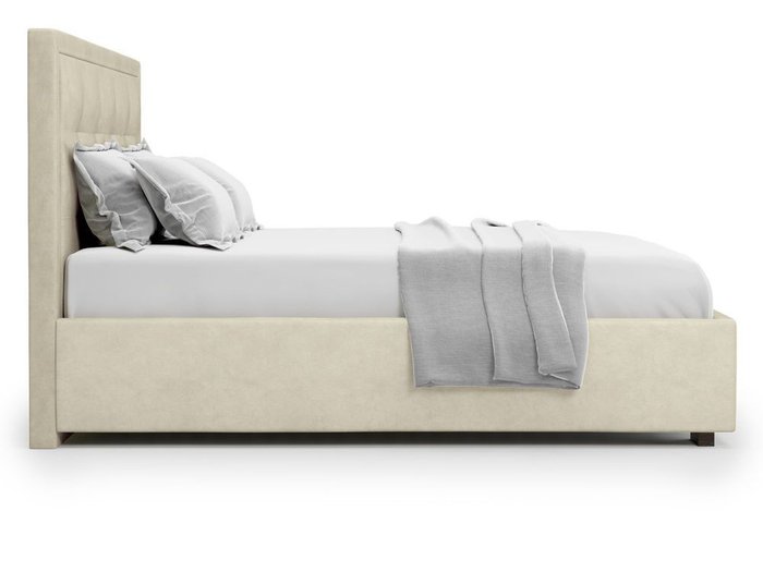 Кровать Komo 160х200 бежевого цвета - лучшие Кровати для спальни в INMYROOM