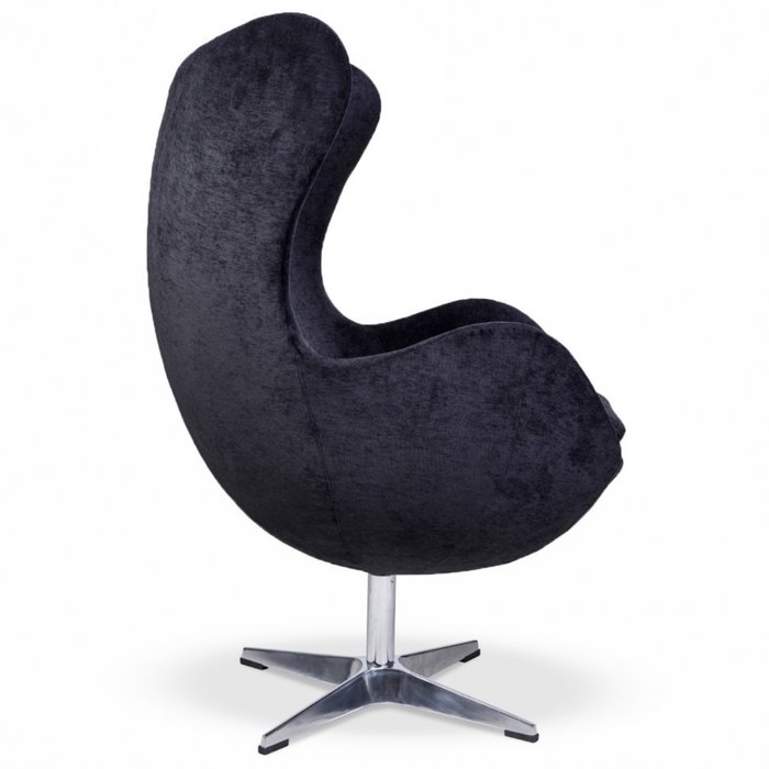 Кресло Egg Chair черного цвета - купить Интерьерные кресла по цене 47000.0