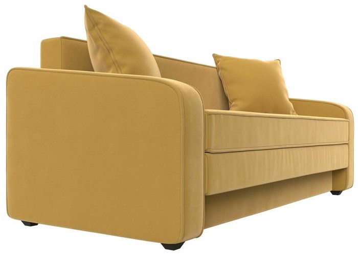 Диван-кровать Лига 013 желтого цвета - лучшие Прямые диваны в INMYROOM