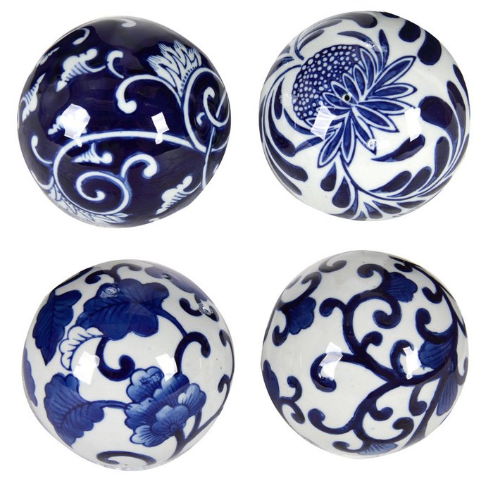 Декоративные шары (4 шт)  - купить Декоративные предметы по цене 3200.0