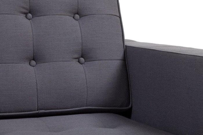 Диван Florence Knoll серого цвета - лучшие Прямые диваны в INMYROOM