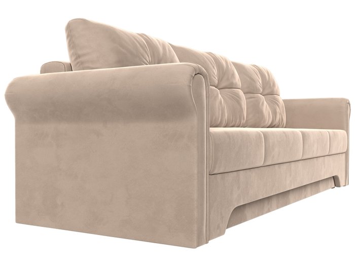 Прямой диван-кровать Европа бежевого цвета - лучшие Прямые диваны в INMYROOM