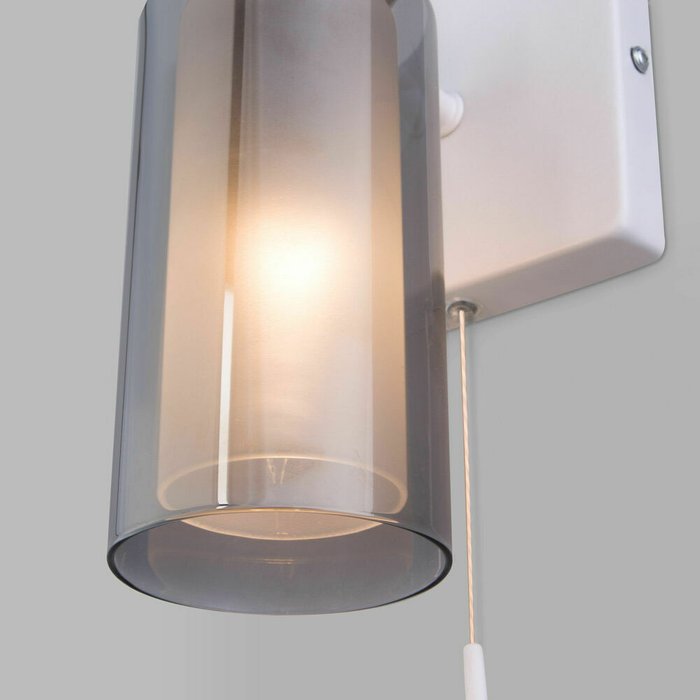 Настенный светильник Amado серо-белого цвета - купить Бра и настенные светильники по цене 3610.0