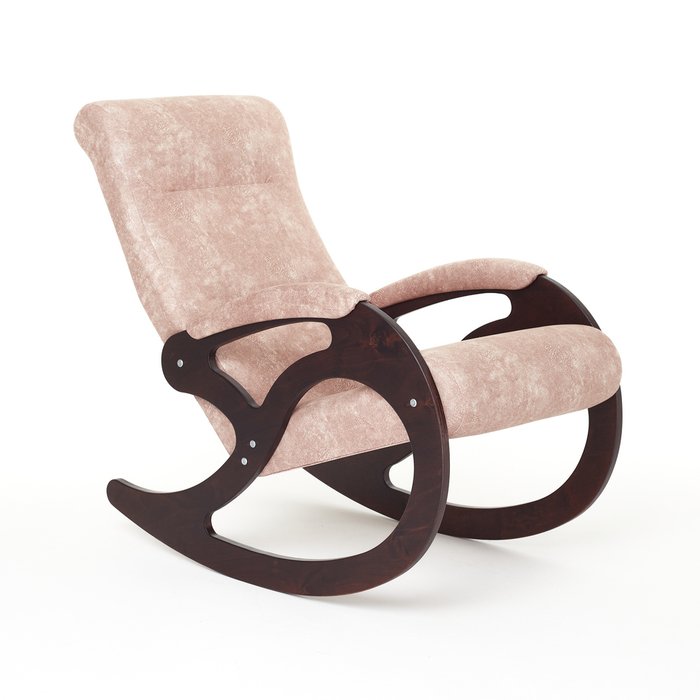 Кресло-качалка Венера серо-коричневого цвета