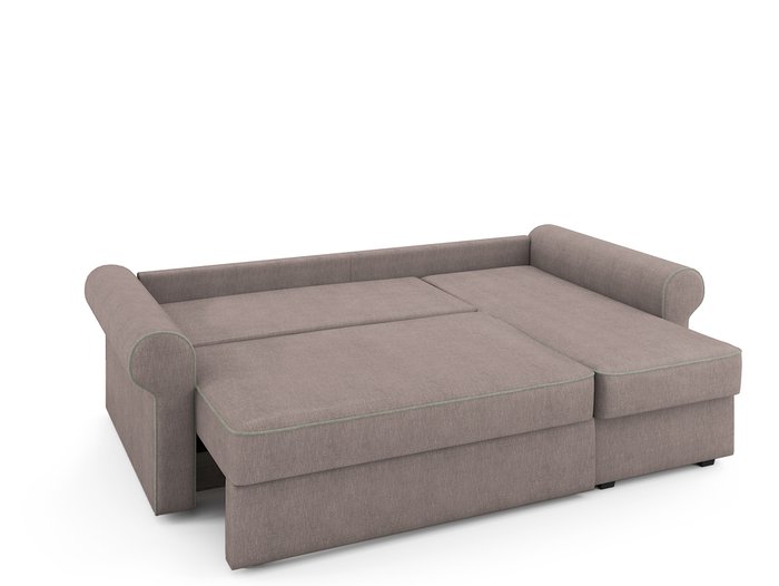 Угловой раскладной диван Tulon правый бледно-розового цвета - купить Угловые диваны по цене 79200.0