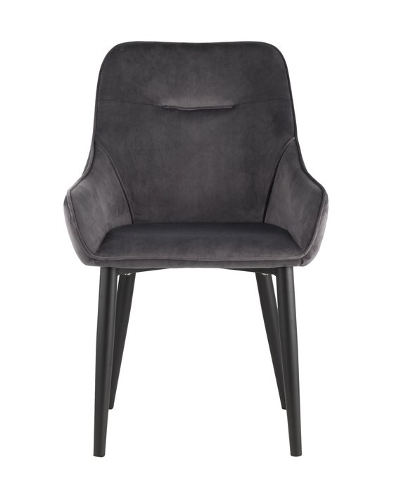 Стул Диана серого цвета - лучшие Обеденные стулья в INMYROOM