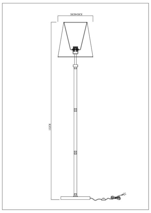 Торшер Arte Lamp KENSINGTON A4098PN-1CC - купить Торшеры по цене 18990.0