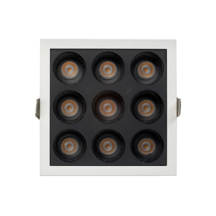 Встраиваемый белый LED светильник с драйвером, 18Вт, 4000К, 24°, 1365лм - лучшие Встраиваемые споты в INMYROOM Встраиваемый белый LED светильник с драйвером, 18Вт, 4000К, 24°, 1365лм - лучшие Встраиваемые споты в INMYROOM