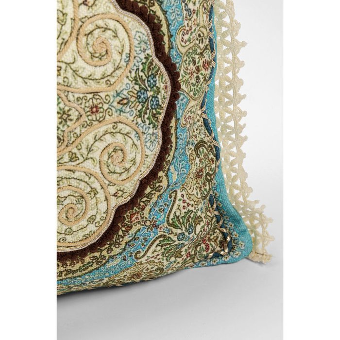 Подушка Arabeske бежевого цвета - лучшие Декоративные подушки в INMYROOM