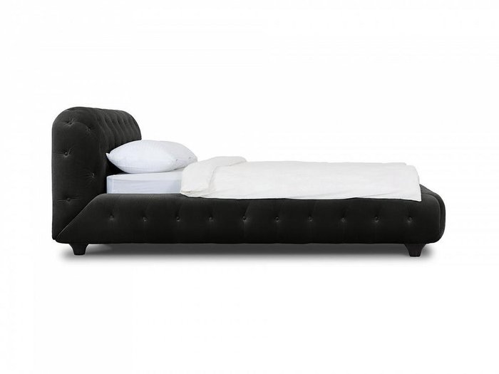 Кровать Cloud черного цвета 160х200 - лучшие Кровати для спальни в INMYROOM