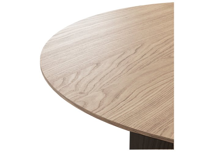 Обеденный стол Type D90 бежево-черного цвета - купить Обеденные столы по цене 51900.0
