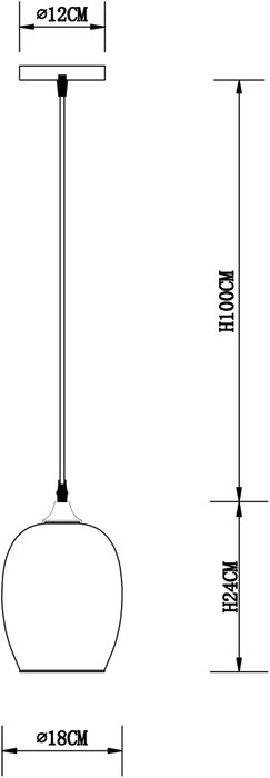 Подвесной светильник Propus коричневого цвета - лучшие Подвесные светильники в INMYROOM