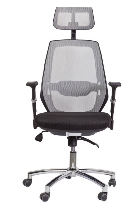 Компьютерное кресло Spirit серо-черного цвета - купить Офисные кресла по цене 15300.0