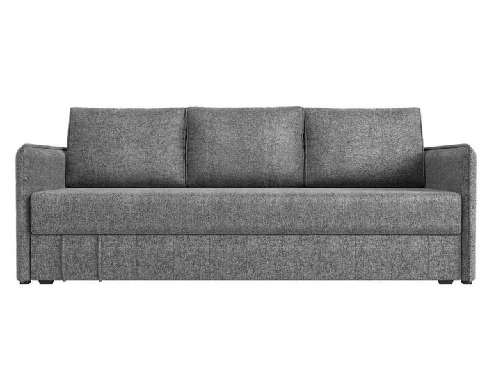 Диван-кровать Слим серого цвета с пружинным блоком - купить Прямые диваны по цене 47999.0
