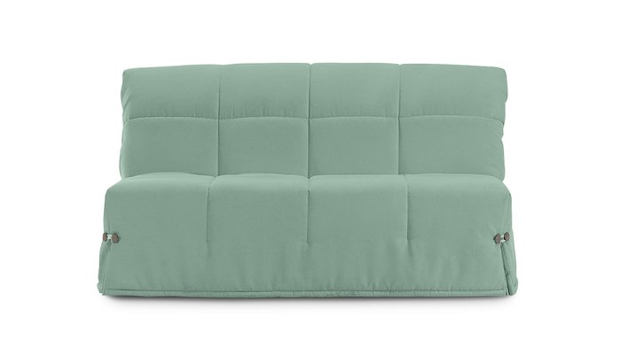 Диван-кровать Корона M мятного цвета  - купить Прямые диваны по цене 60400.0