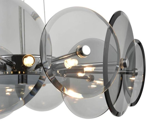 Подвесной светильник Siena цвета хром - лучшие Подвесные люстры в INMYROOM
