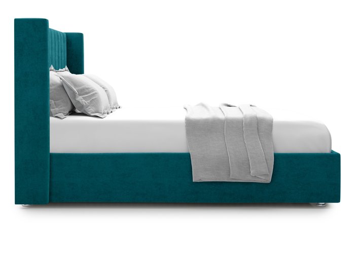 Кровать Premium Mellisa 2 160х200 темно-зеленого цвета с подъемным механизмом  - лучшие Кровати для спальни в INMYROOM