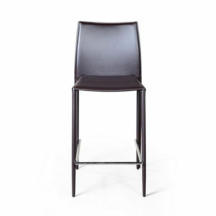 Стул полубарный Rolf темно-коричневого цвета - купить Барные стулья по цене 24900.0