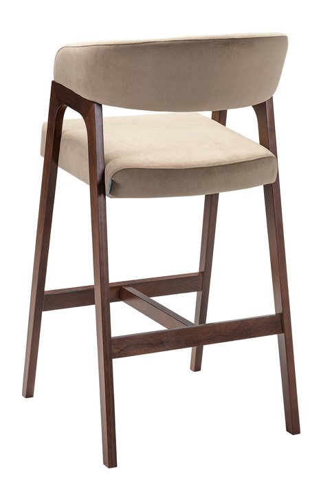 Кресло барное Baxter бежево-коричневого цвета - лучшие Барные стулья в INMYROOM