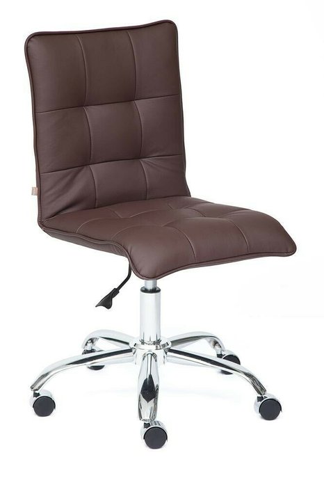 Кресло офисное Zero коричневого цвета