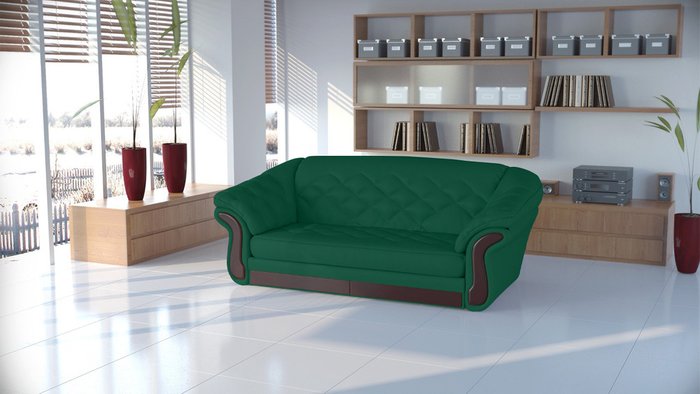 Диван-кровать Арес XL зеленого цвета  - лучшие Прямые диваны в INMYROOM