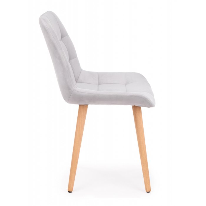 Обеденный стул Челси 360 светло-серого цвета вращающийся - лучшие Обеденные стулья в INMYROOM Обеденный стул Челси 360 светло-серого цвета вращающийся - лучшие Обеденные стулья в INMYROOM