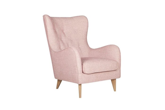 Кресло Pola светло-розового цвета